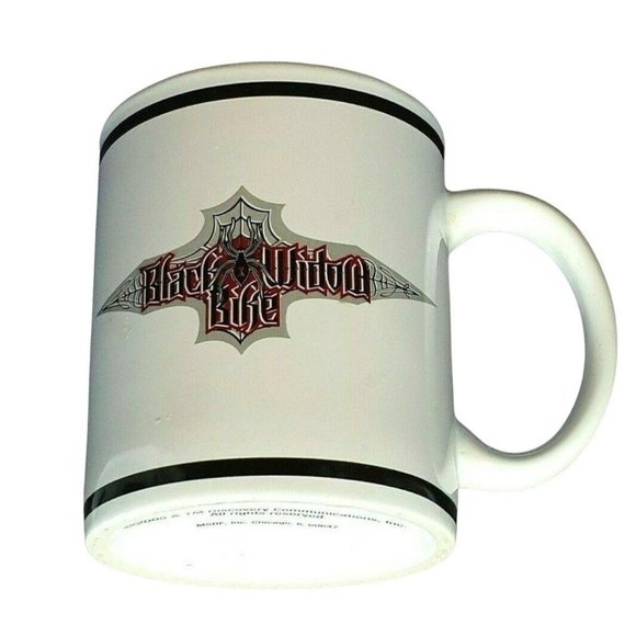 Black Widow Bike Coffee Mug American Chopper Dishwasher Safe Porcelain 8oz Cup - Picture 3 of 10